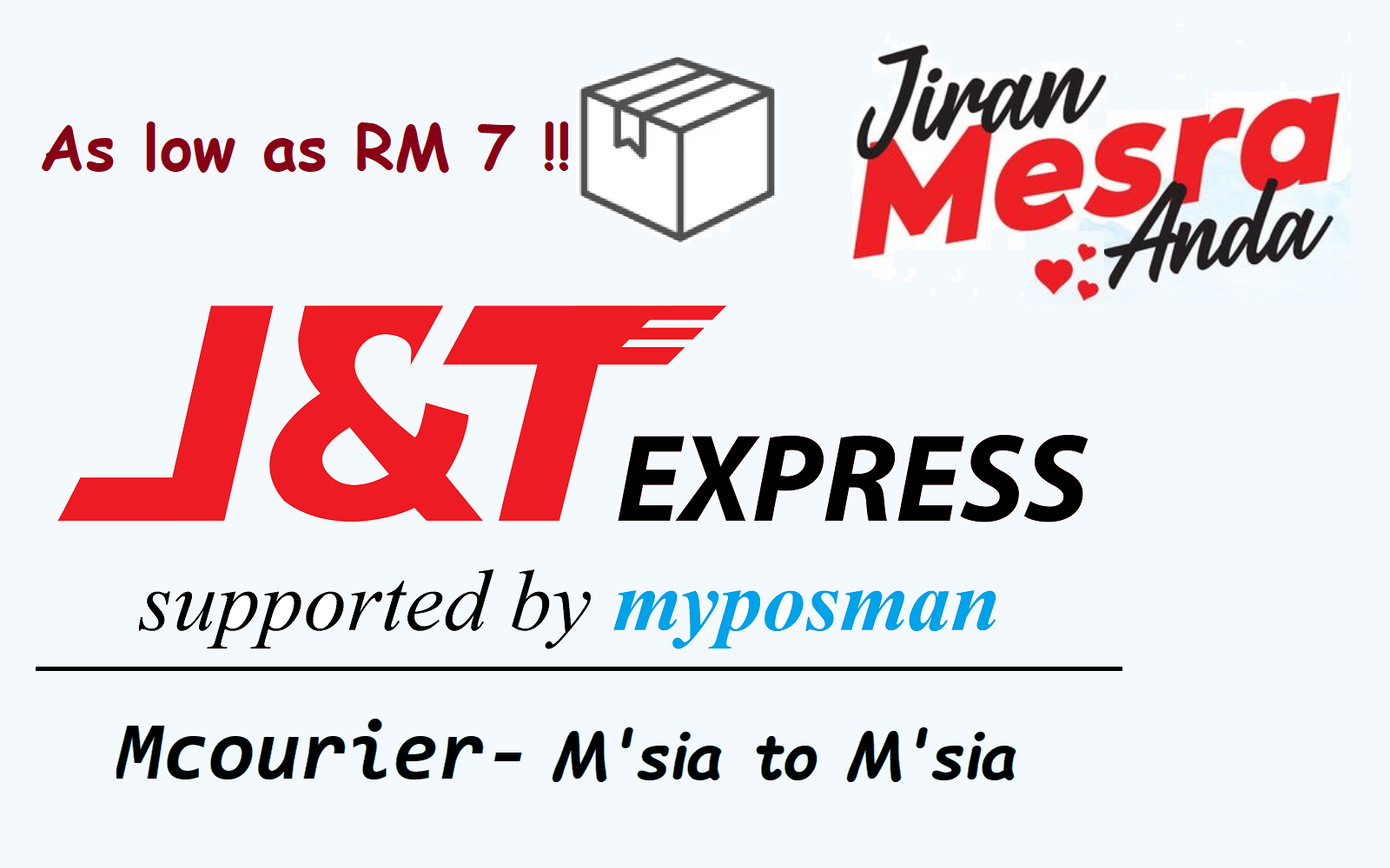 J&T express supported by myposman