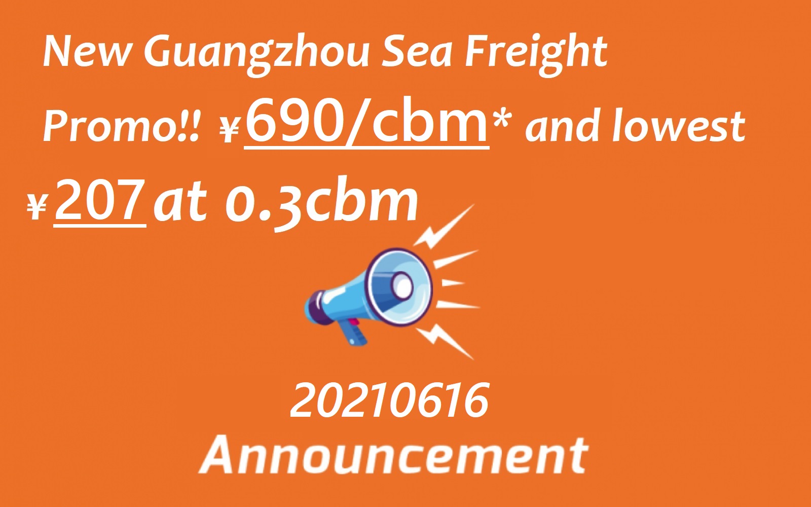 2021 myposman sea freight promotion